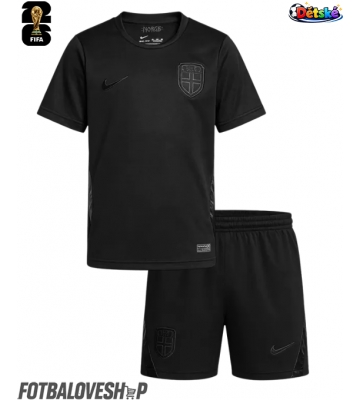 Norsko Dětské Venkovní Dres MS 2026 Krátký Rukáv (+ trenýrky)